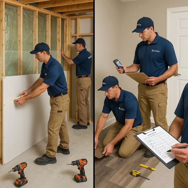 Repairs and Reconstruction process in Bardstown, KY